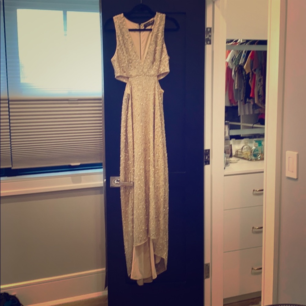 Alice and olivia sequin gown